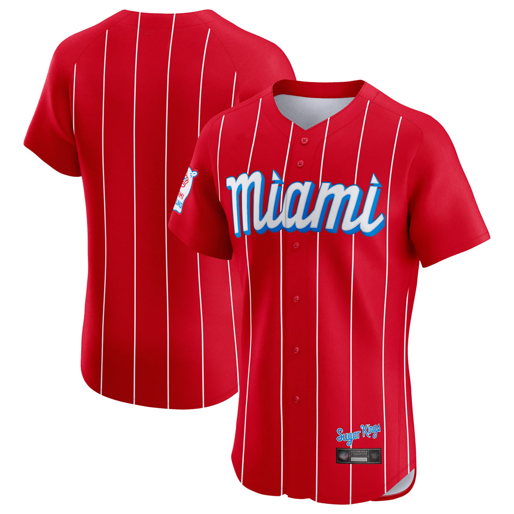M.Marlins ## Marlins Blank Player Red City Connect Home Limited Elite Hdoa Stitched Jerseys