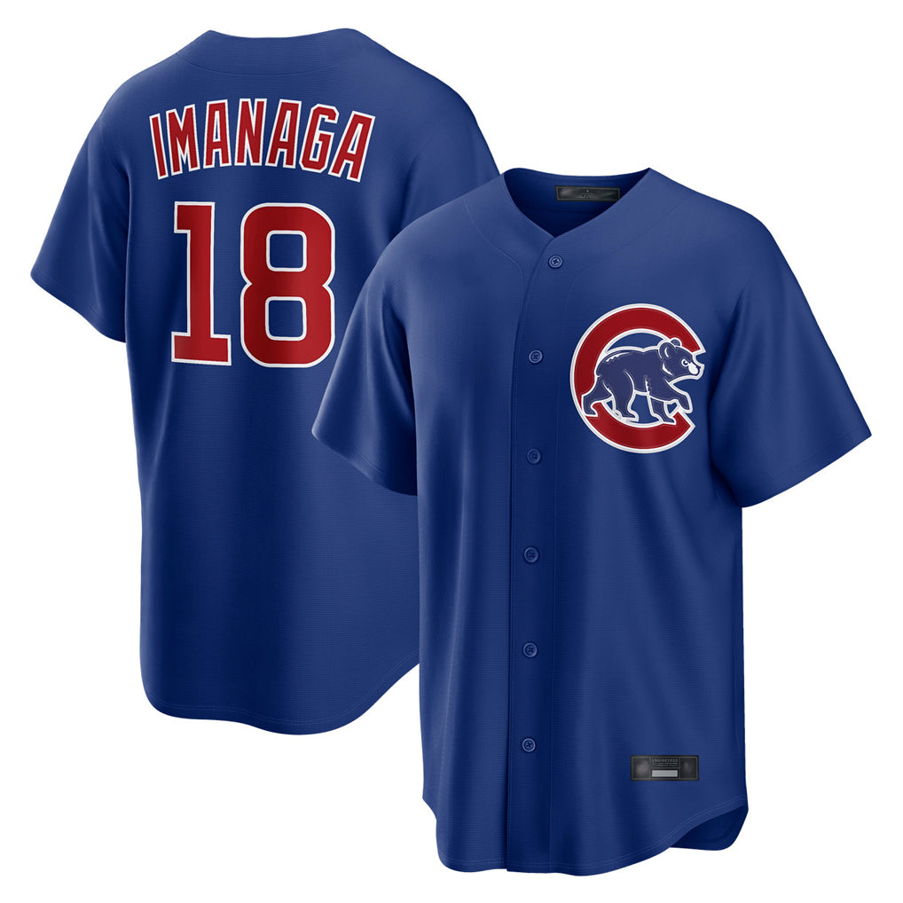 C.Cubs #18 Shota Imanaga Player Royal Home Game Hdoa Stitched Jerseys
