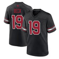 A.Cardinals #19 Carson Beck Player Black Alternate Game Hdoa Stitched Jerseys