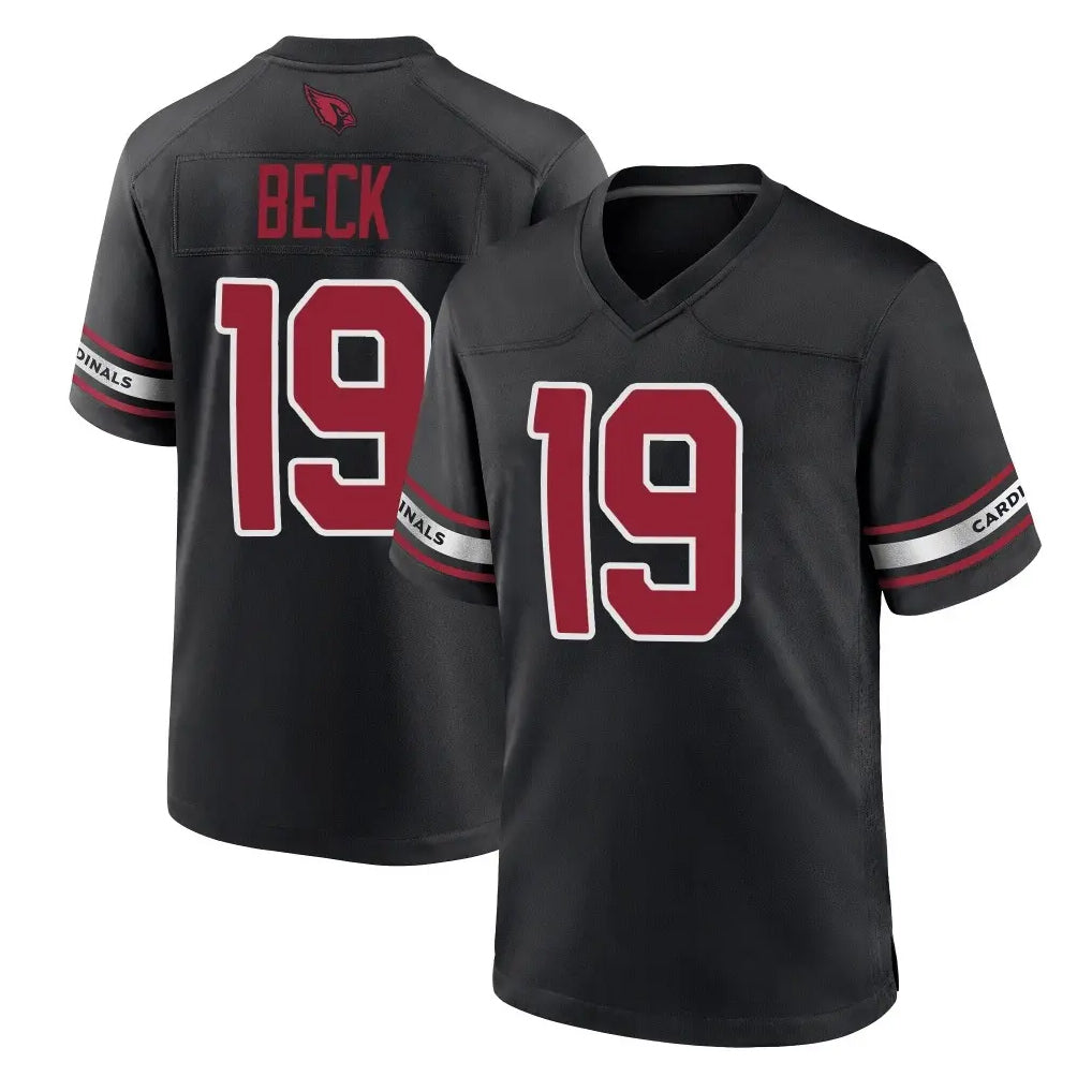 A.Cardinals #19 Carson Beck Player Black Alternate Game Hdoa Stitched Jerseys