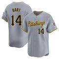 P.Pirates #14 Joey Bart Player Gray Road Home Limited Hdoa Stitched Jerseys