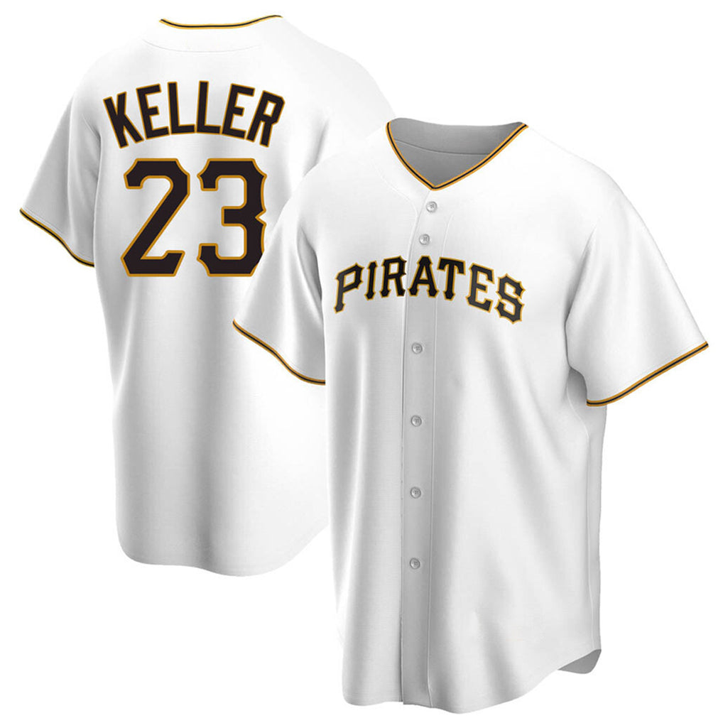 P.Pirates #23 Mitch Keller Player White Home Game Hdoa Stitched Jerseys