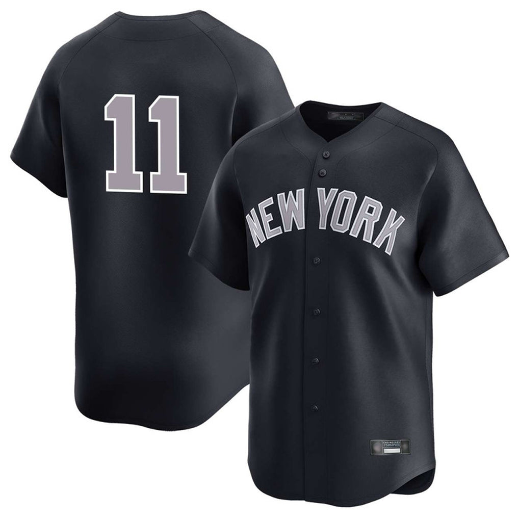 NY.Yankees #11 Anthony Volpe Player Navy Limited Game Hdoa Stitched Jerseys
