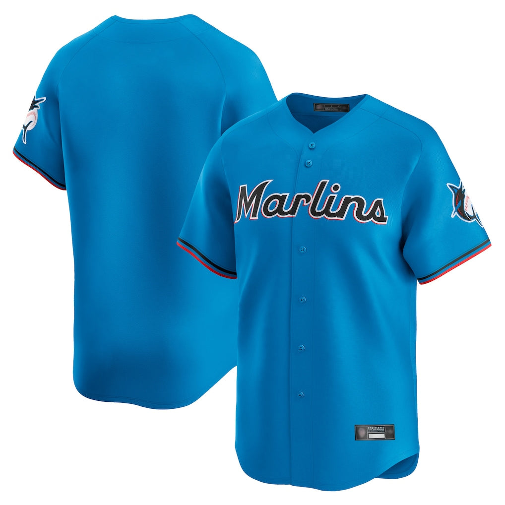 M.Marlins ## Marlins Blank Player Blue Home Limited Hdoa Stitched Jerseys