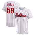 P.Phillies #59 Jhoan Duran Player White Home Limited Elite Hdoa Stitched Jerseys