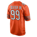 C.Bears #99 Gervon Dexter Sr. Player Orange Home Game Hdoa Stitched Jerseys