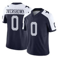 D.Cowboys #0 DeMarvion Overshown Player Navy-White Limited Alternate Vapor F.U.S.E. Home Game Hdoa Stitched Jerseys