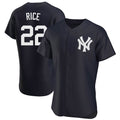 NY.Yankees #22 Ben Rice Player Navy Limited Elite Home Hdoa Stitched Jerseys