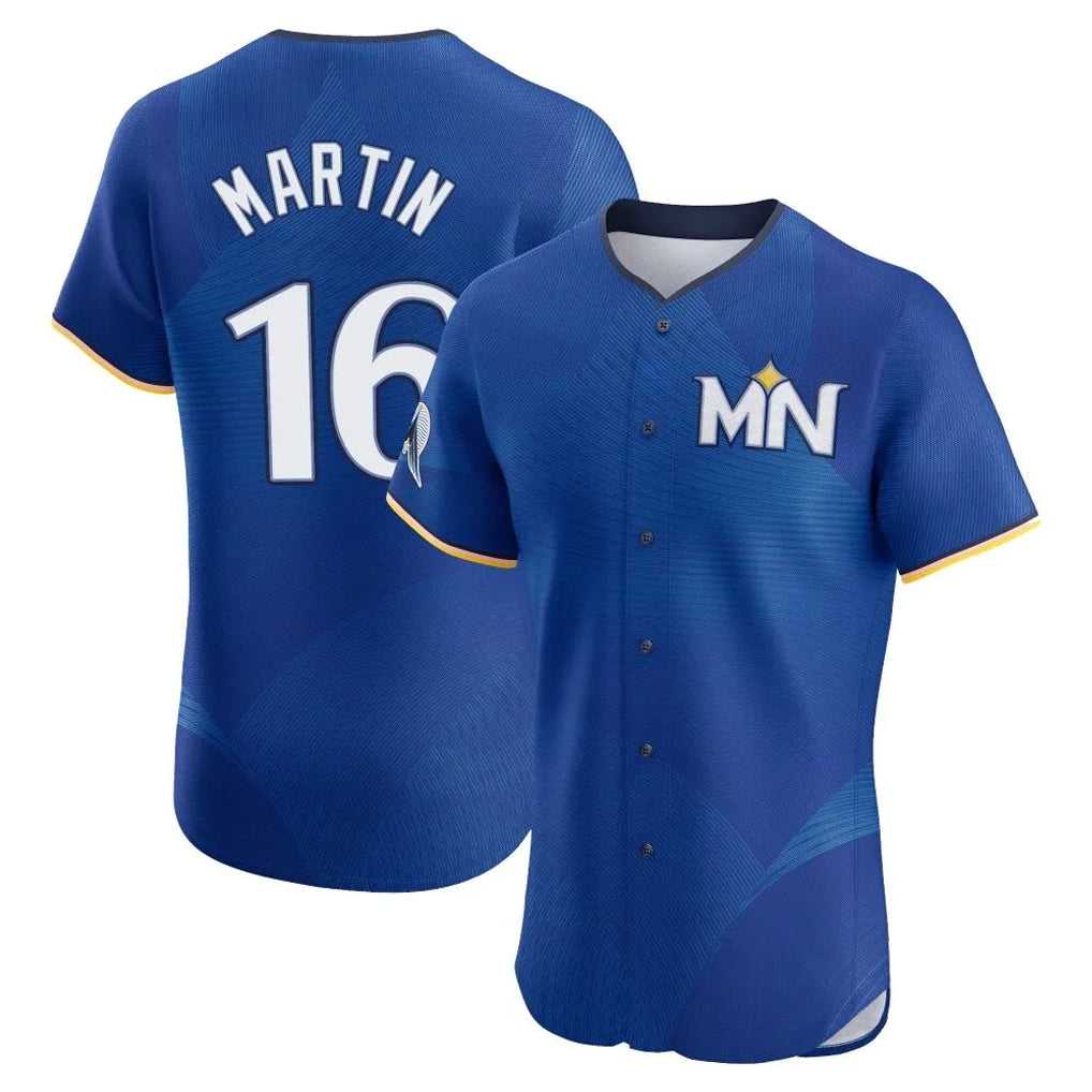 M.Twins #16 Austin Martin Player Royal City Connect Limited Elite Home Hdoa Stitched Jerseys
