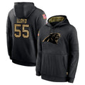 C.Panthers #55 Devin Lloyd Player Black Salute to Service Pullover Hoodies Limited Game Hdoa Stitched Jerseys