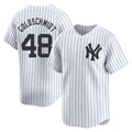 NY.Yankees #48 Paul Goldschmidt Player White Limited Hdoa Stitched Jerseys