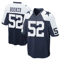 D.Cowboys #52 Tyler Booker Player Navy-White Alternate Home Game Hdoa Stitched Jerseys