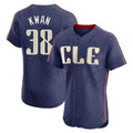C.Guardians #38 Steven Kwan Player Navy City Connect Limited Elite Home Hdoa Stitched Jerseys