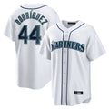 S.Mariners #44 Julio Rodriguez Player White Home Game Hdoa Stitched Jerseys