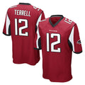 A.Falcons #12 Avieon Terrell Player Red Color Vapor Home Game Hdoa Stitched Jerseys