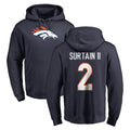 D.Broncos #2 Pat Surtain II Player Navy Pullover Hoodie Limited Hdoa Stitched Jerseys