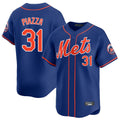 NY.Mets #31 Mike Piazza Player Royal Home Limited Hdoa Stitched Jerseys
