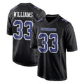 D.Cowboys #33 Javonte Williams Player Carbon Black Fashion Home Game Hdoa Stitched Jerseys