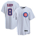 C.Cubs #8 Ian Happ Player White Game Home Hdoa Stitched Jerseys