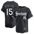C.White Sox #15 Sean Newcomb Player Black City Connect Limited Home Hdoa Stitched Jerseys