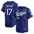 LA.Dodgers #17 Shohei Ohtani Player Royal Tokyo Series Vapor Premier Limited Hdoa Stitched Jerseys