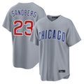 C.Cubs #23 Ryne Sandberg Player Gray Home Game Hdoa Stitched Jerseys