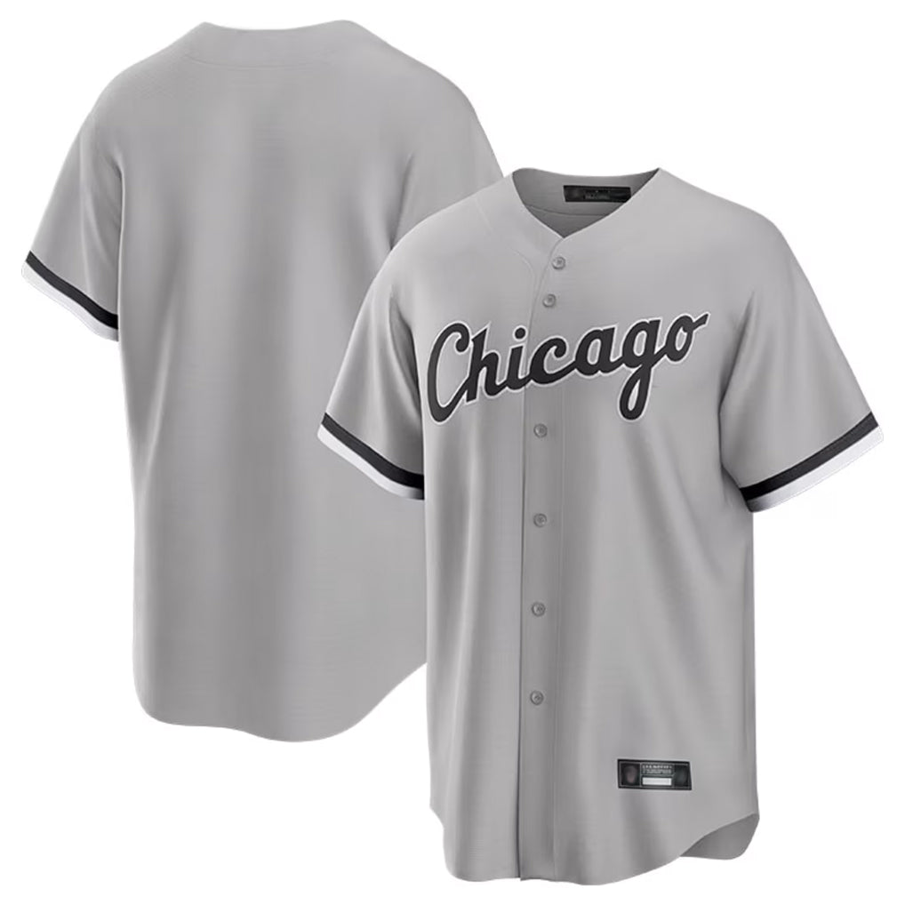 C.White Sox ## White Sox Blank Player Gray Home Game Hdoa Stitched Jerseys