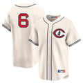 C.Cubs #6 Matt Shaw Player Cream Field of Dreams Limited Home Game Hdoa Stitched Jerseys