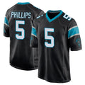 C.Panthers #5 Jaelan Phillips Player Black Game Hdoa Stitched Jerseys