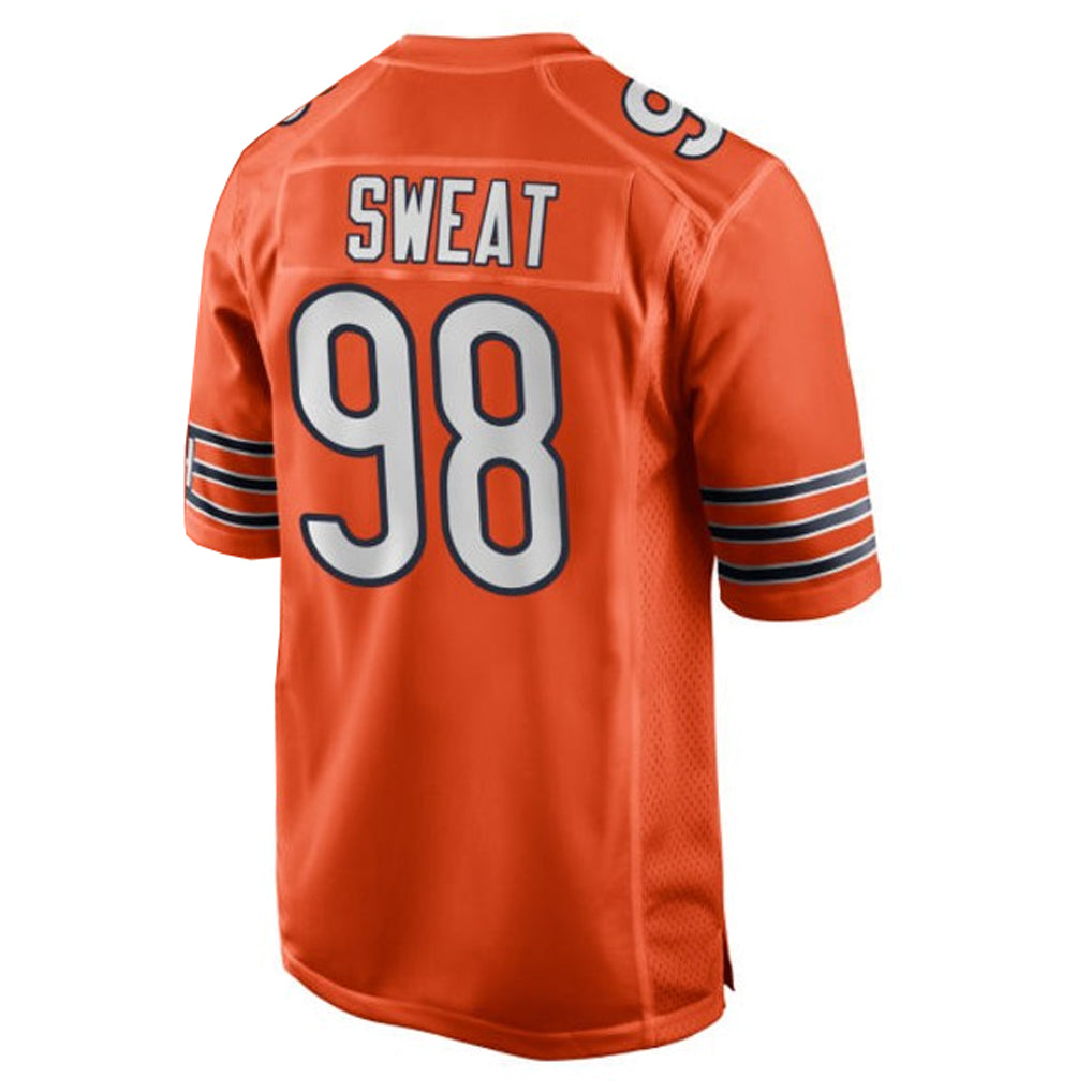 C.Bears #98 Montez Sweat Player Orange Home Game Hdoa Stitched Jerseys