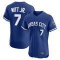 KC.Royals #7 Bobby Witt Jr. Player Royal Limited Elite Home Hdoa Stitched Jerseys