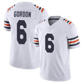 C.Bears #6 Kyler Gordon Player White Classic Vapor Limited Home Game Hdoa Stitched Jerseys