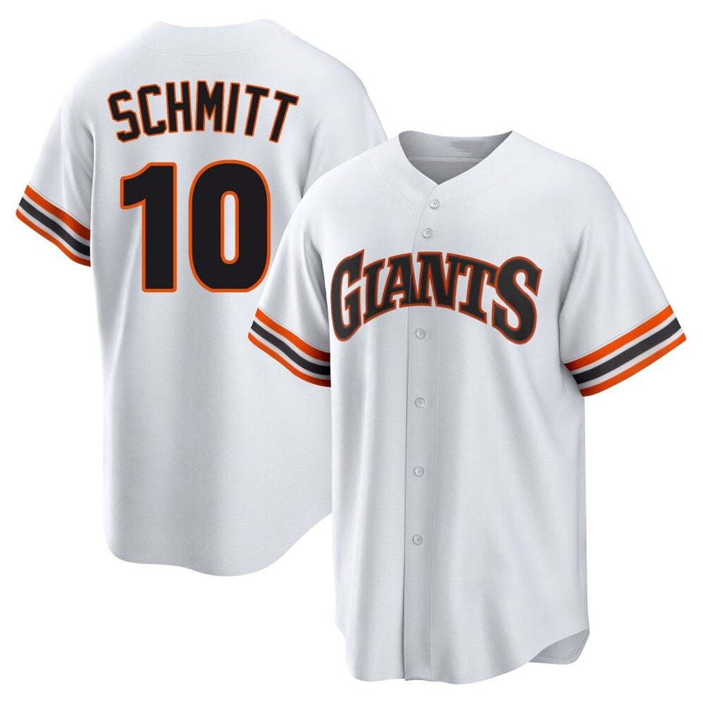 SF.Giants #10 Casey Schmitt Player White Home Game Hdoa Stitched Jerseys