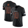 D.Broncos #10 Bo Nix Player Black Impact Limited Game Hdoa Stitched Jerseys