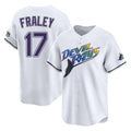 T.Bay Rays #17 Jake Fraley Player White City Connect Home Hdoa Stitched Jerseys