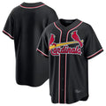 St. Louis Cardinals ## Cardinals Blank Player Black Replica Carbon Fashion Hdoa Stitched Jerseys