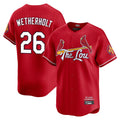 St. Louis Cardinals #26 JJ Wetherholt Player Red City Connect Limited Hdoa Stitched Jerseys
