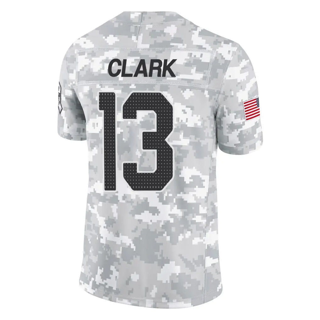 A.Cardinals #13 Kei'Trel Clark Player Camo Salute to Service Limited Home Hdoa Stitched Jerseys