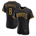 P.Pirates #8 Willie Stargell Player Black 2026 City Connect Home Limited Elite Hdoa Stitched Jerseys