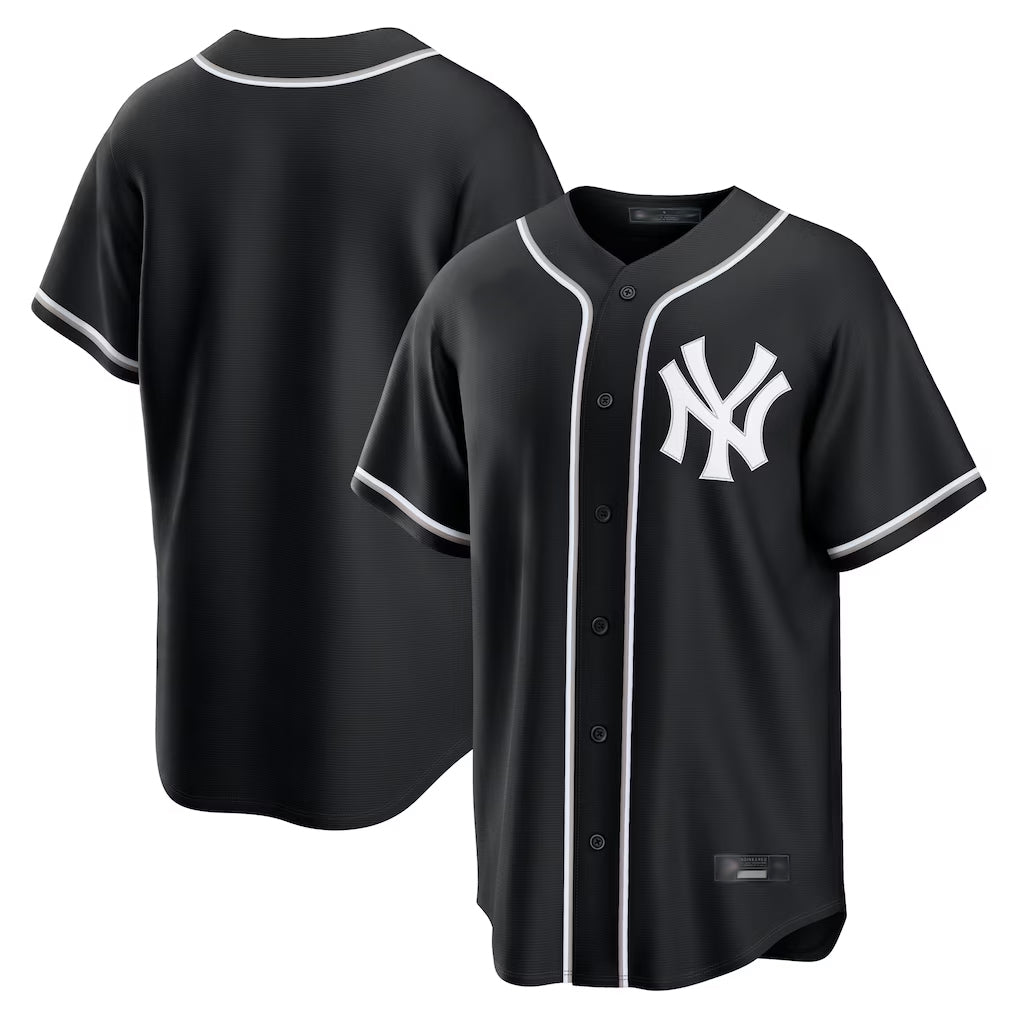 NY.Yankees ## Yankees Blank Player Black Out Game Home Hdoa Stitched Jerseys