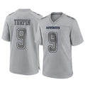 D.Cowboys #9 KaVontae Turpin Player Gray Atmosphere Fashion Home Game Hdoa Stitched Jerseys