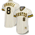 P.Pirates #8 Willie Stargell Player White Mitchell & Ness Cooperstown Collection 1979 Limited Hdoa Stitched Jerseys