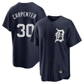 D.Tigers #30 Kerry Carpenter Player Navy Game Home Hdoa Stitched Jerseys