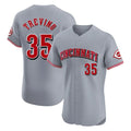 C.Reds #35 Jose Trevino Player Gray Limited Elite Home Hdoa Stitched Jerseys