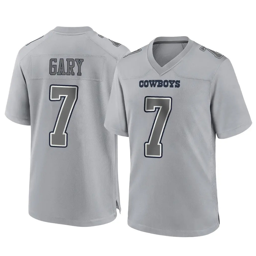 D.Cowboys #7 Rashan Gary Player Gray Atmosphere Fashion Home Game Hdoa Stitched Jerseys