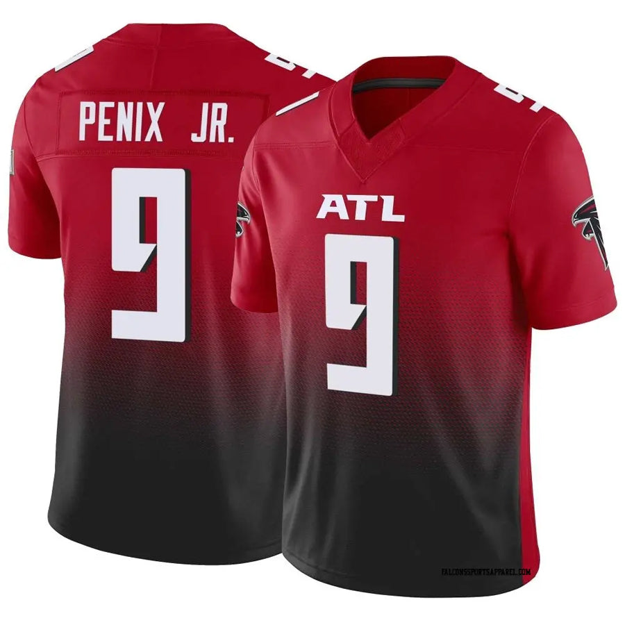 A.Falcons #9 Michael Penix Jr. Player Red Vapor F.U.S.E. Limited Hdoa Stitched Jerseys