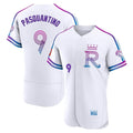 KC.Royals #9 Vinnie Pasquantino Player White 2026 City Connect Limited Elite Home Hdoa Stitched Jerseys