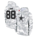 D.Cowboys #88 CeeDee Lamb Player Arctic Camo Salute to Service Hoodies Limited Game Hdoa Stitched Jerseys