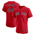 B.Red Sox #44 Aroldis Chapman Player Red Limited Elite Home Game Hdoa Stitched Jerseys