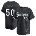 C.White Sox #50 Lenyn Sosa Player Black City Connect Limited Home Hdoa Stitched Jerseys